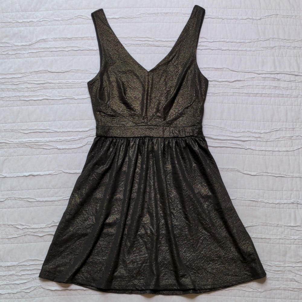 ⭐Black and gold one clothing Los Angeles dress.
